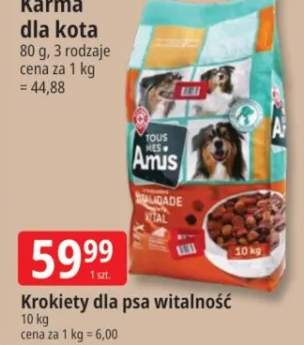 Krokiety dla psa witalność Amis