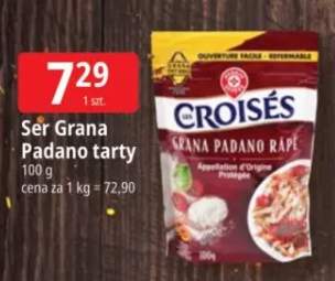 Ser Grana Padano tarty Les Croisés