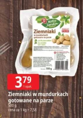 Ziemniaki w mundurkach gotowane na parze Notre Jardin