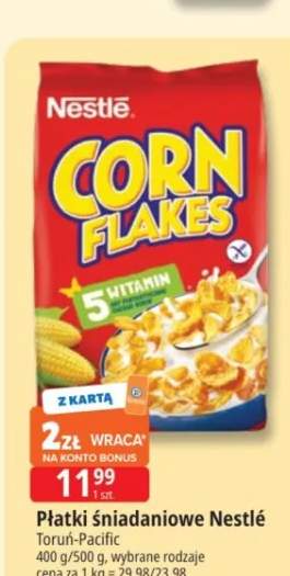 Płatki śniadaniowe Nestlé Corn Flakes 5 witamin