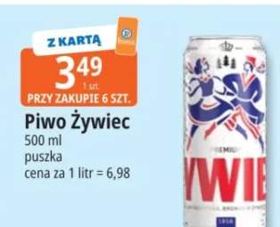 Piwo Żywiec puszka