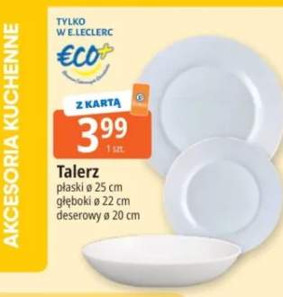 Talerz płaski ø25cm