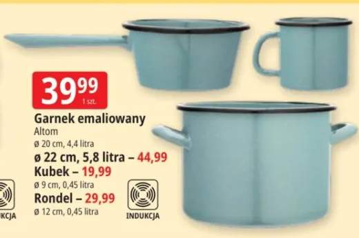 Garnek emaliowany Altom ø20cm 4,4litra