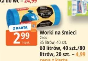 Worki na śmieci Cedo 80 litrów 20szt.