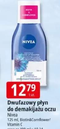 Dwufazowy płyn do demakijażu oczu Nivea Biotin&Cornflower/Vitamin C
