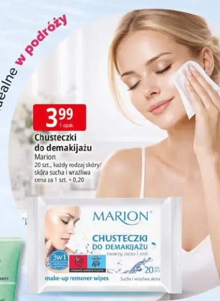 Chusteczki do demakijażu Marion