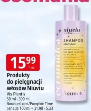 Produkty do pielęgnacji włosów Niuviu Bounce/Lumi/Pumpkin Time
