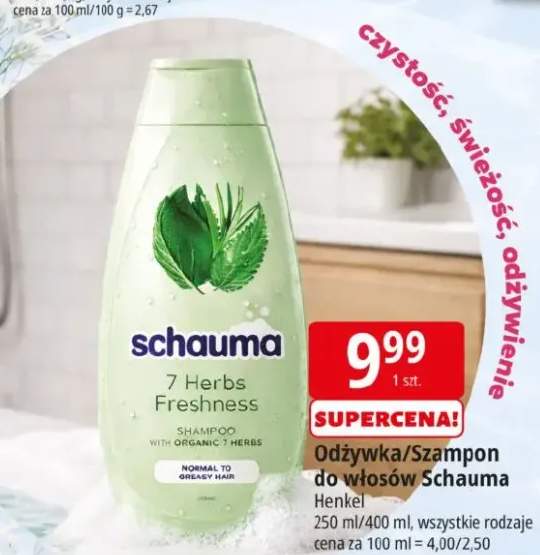 Szampon do włosów Schauma 7 Herbs Freshness