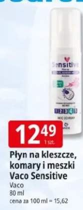 Płyn na kleszcze komary i meszki Vaco Sensitive