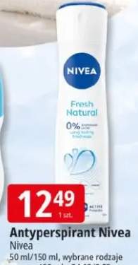 Antyperspirant Nivea Fresh Natural