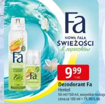 Dezodorant Fa Pistachio & Honey Henkel