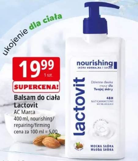 Balsam do ciała Lactovit nourishing