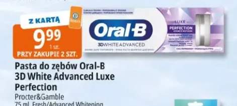 Pasta do zębów Oral-B 3D White Advanced Luxe Perfection