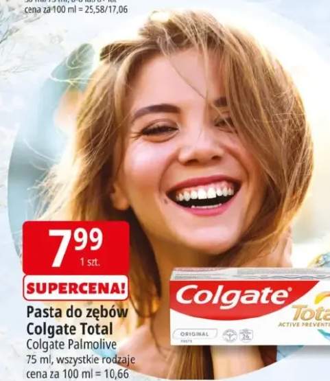 Pasta do zębów Colgate Total