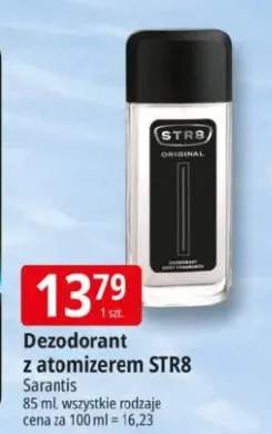 Dezodorant z atomizerem STR8 Sarantis 85ml