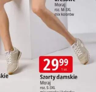 Szorty damskie Moraj roz. S-3XL mix wzorów i kolorów
