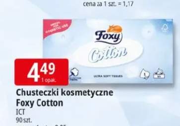 Chusteczki kosmetyczne Foxy Cotton ICT