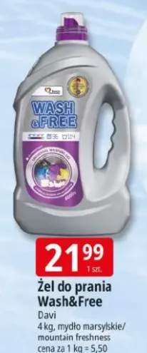 Żel do prania Wash&Free