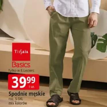 Spodnie męskie Tissaia Basics roz. S-3XL mix kolorów