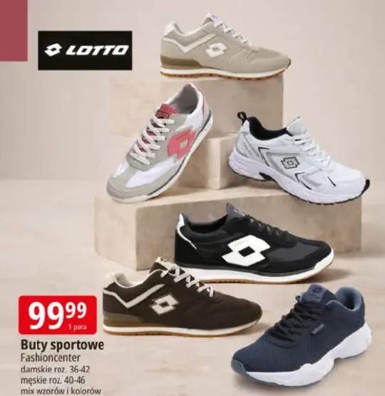 Buty damskie/męskie Lotto Fashioncenter roz. 36-46