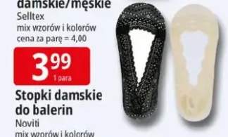 Stopki damskie do balerin Noviti