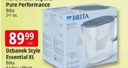 Dzbanek Brita Style Essential XL 3,6 litra z filtrem