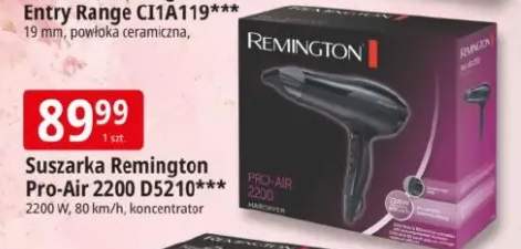 Suszarka Remington Pro-Air 2200 D5210 2200W 80km/h z koncentratorem