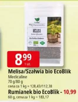 Herbatka ziołowa melisa bio EcoBlik Medicaline
