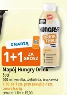 Napój Hungry Drink Zott wanilia