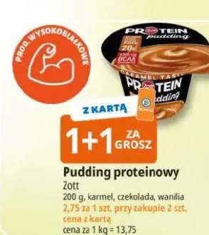 Pudding proteinowy Zott karmel
