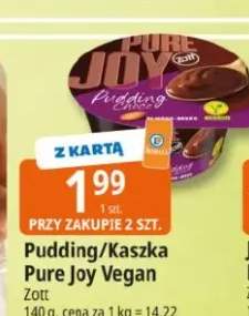 Pudding Pure Joy Vegan Zott
