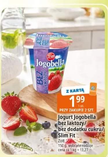 Jogurt Jogobella bez laktozy Zott