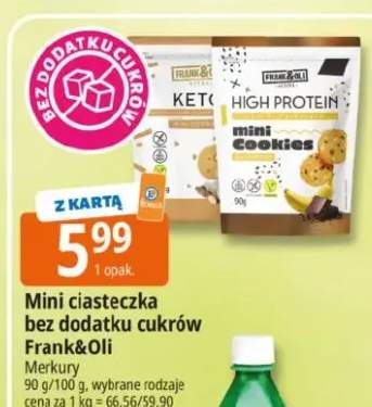Mini ciasteczka bez dodatku cukrów Frank&Oli