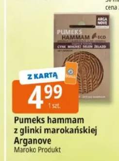 Pumeks hammam z glinki marokańskiej Arganove
