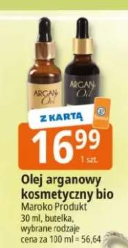 Olej arganowy kosmetyczny bio