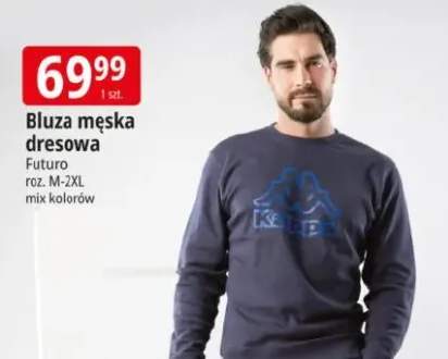 Bluza męska dresowa Futuro roz. M-2XL mix kolorów