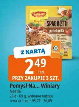 Pomysł Na... Winiary Spaghetti po bolońsku