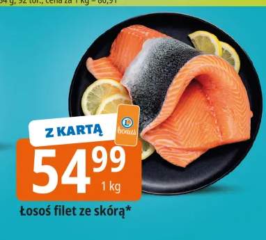 Łosoś filet ze skórą