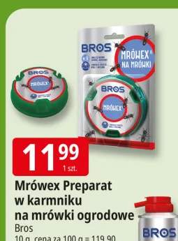 Mrówex Preparat w karmniku na mrówki ogrodowe Bros