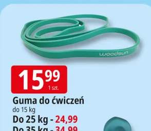 Guma do ćwiczeń Woodsun do 15kg