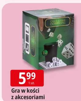 Gra w kości z akcesoriami