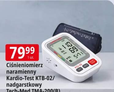 Ciśnieniomierz naramienny Kardio-Test KTB-02 nadgarstkowy Tech-Med TMA-200(B)