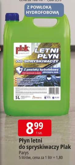 Płyn letni do spryskiwaczy Plak 5l
