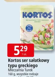 Kortos ser sałatkowy typu greckiego Mleczarnia Turek