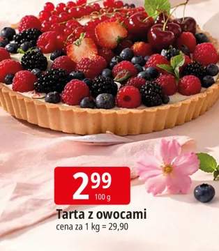 Tarta z owocami