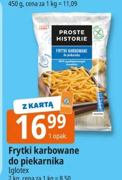 Frytki karbowane do piekarnika Proste Historie