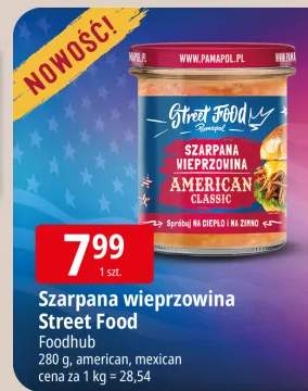 Szarpana wieprzowina Street Food Pamapol American Classic