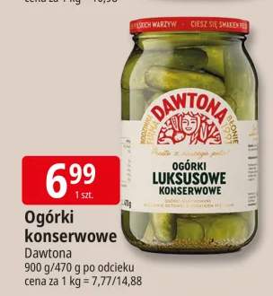Ogórki konserwowe luksusowe Dawtona