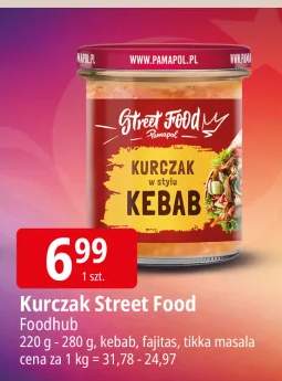 Kurczak w stylu kebab Street Food Pamapol