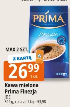 Kawa mielona Prima Finezja